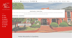 Desktop Screenshot of hotelnicoletta.info