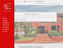 Tablet Screenshot of hotelnicoletta.info